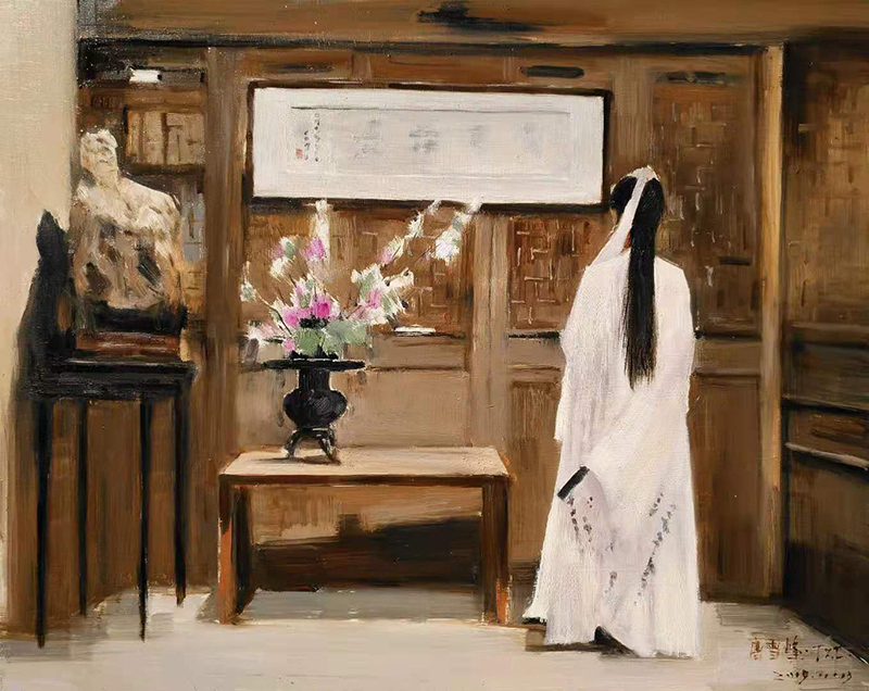 画家唐雪峰油画作品欣赏