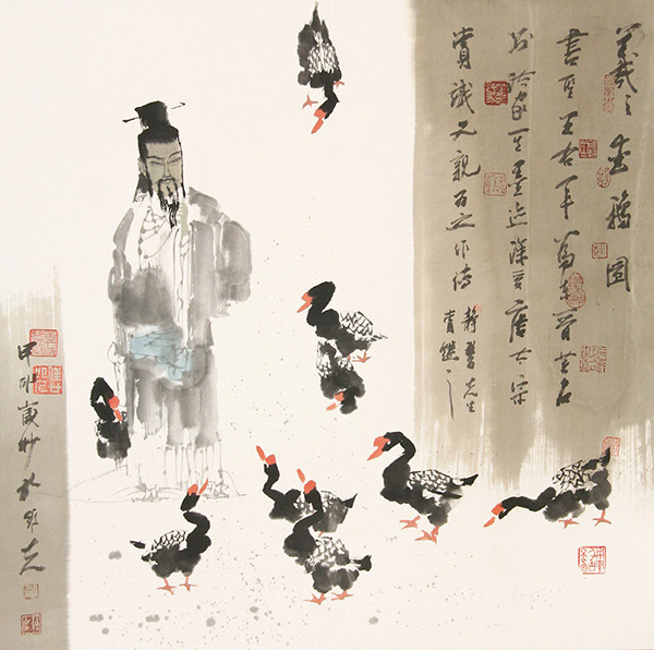 中国著名画家孔维克作品欣赏