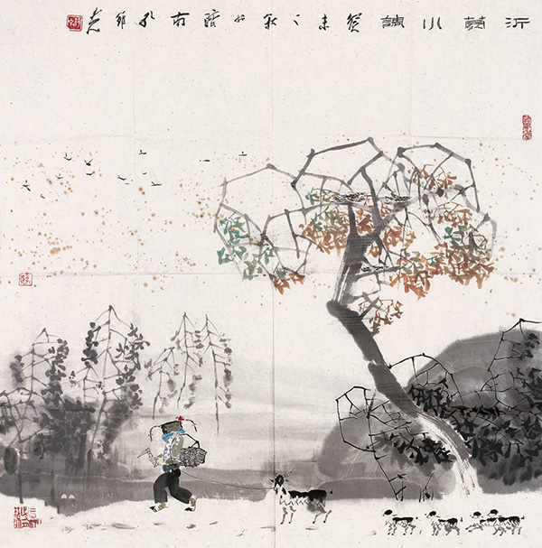 中国著名画家孔维克作品欣赏